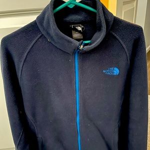 Men’s Medium North Face fleece zip up jacket